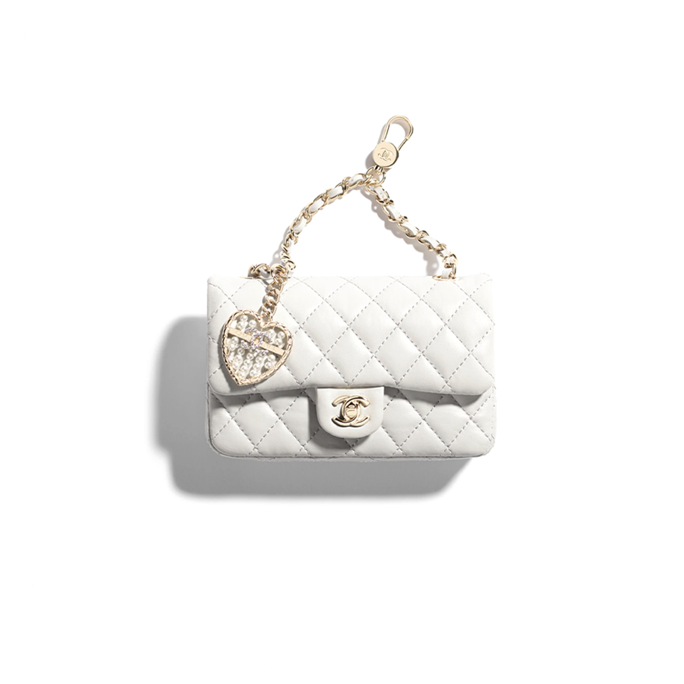 Ch*el classic mini bag with hook ap4760 (12*8*5cm)